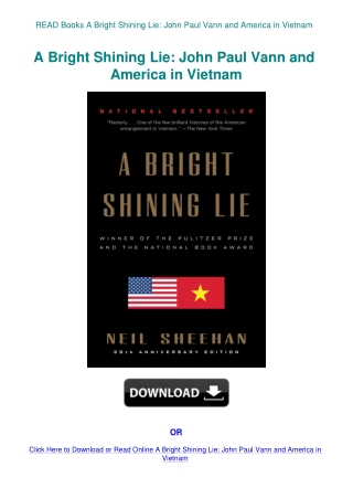 READ Books A Bright Shining Lie John Paul Vann and America in Vietnam