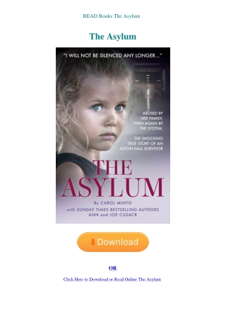 READ Books The Asylum