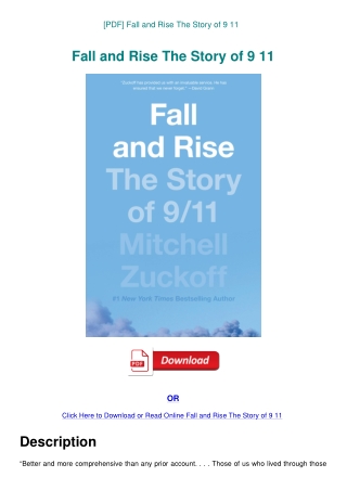 [PDF] Fall and Rise The Story of 9 11