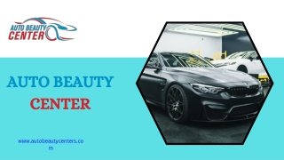 Auto Beatuy Center PPT