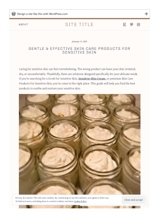 Gentle & Effective Skin Care Products for Sensitive Skin
