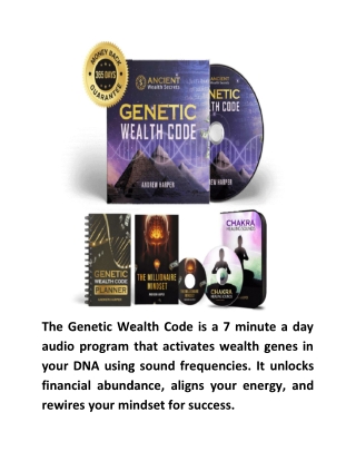 Genetic Wealth Code™ by Andrew Harper Program Audio Digital