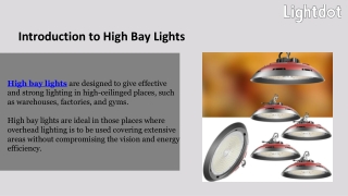 High Bay Lights The Future of Commercial Lighting