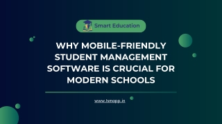 Why Mobile-Friendly Student Management Software is Crucial for Modern Schools