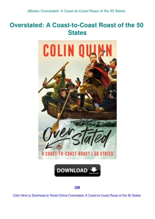 eBooks Overstated A Coast-to-Coast Roast of the 50 States