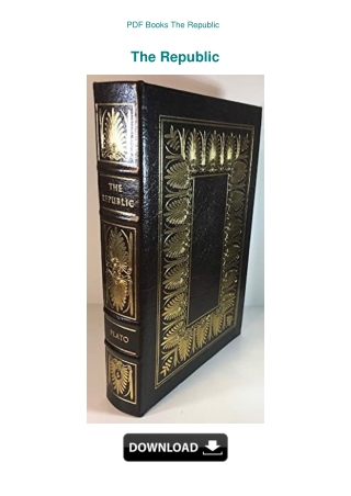 PDF Books The Republic