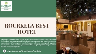 Rourkela Best Hotel