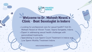 Best Sex Problem Treatment in Indore by Dr. Mahesh Nawal