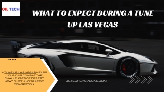 What to Expect During a Tune Up Las Vegas