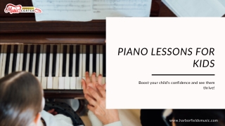 Piano Lessons for Kids  | Harborfields Music Center