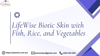 LifeWise Biotic Skin with Fish, Rice, and Vegetables
