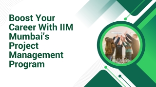 Boost Your Career With IIM Mumbai’s Project Management Program