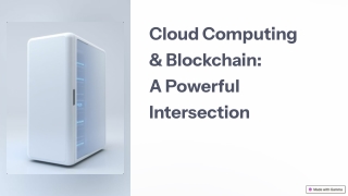 Cloud Computing & Blockchain