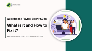 QuickBooks Payroll Error PS058 What is it and How to Fix it