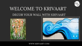 WELCOME TO KRIVAART