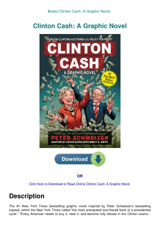 Books Clinton Cash A Graphic Novel