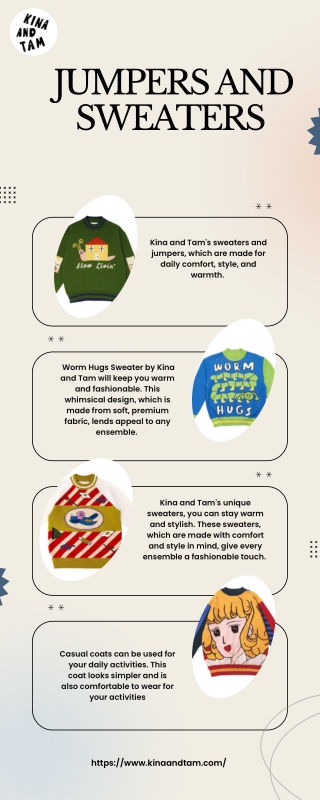 Jumpers and Sweaters | Kina and Tam