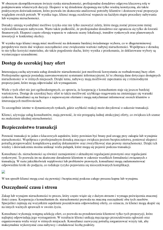 Biuro nieruchomości. Powody, dla których warto skorzystać z biura nieruchomości