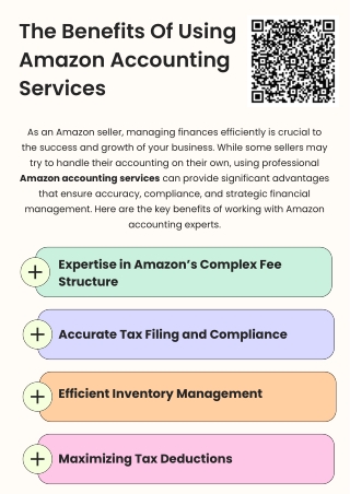 The Benefits Of Using Amazon Accounting Services