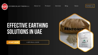 Effective Earthing Solutions in UAE