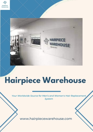 Best Mens Hair Systems - HAIRPIECE WAREHOUSE