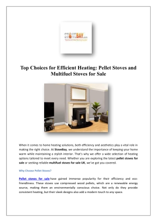 Buy Marble Fireplaces Online in UK | StoveBay