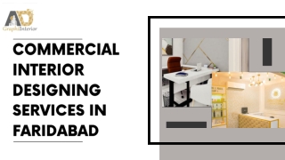 commercial interior designing services in Delhi