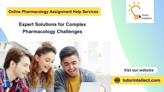 Pharmacology Assignment  Support Tailored Just for You