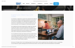 Age Care Cleaning Services Gold Coast