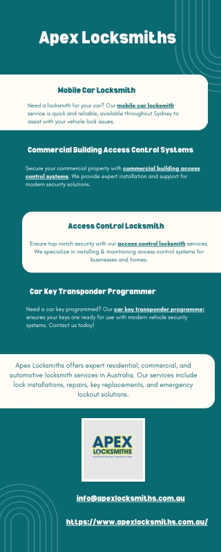 Mobile Car Locksmith