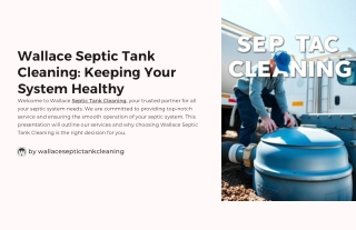 Expert Septic Tank Cleaning Services – Keep Your System Flowing Smoothly