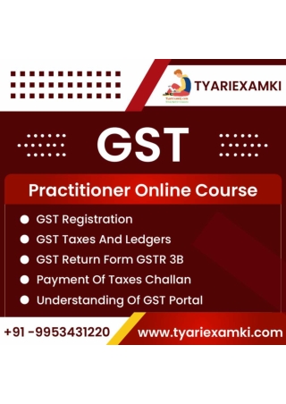 Online GST Course