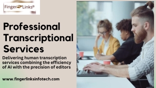 Professional Transcriptional Services