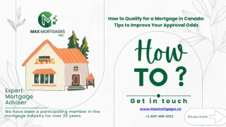 How to Qualify for a Mortgage in Canada