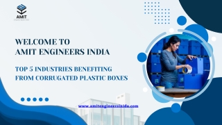 Top 5 Industries Benefiting from Corrugated Plastic Boxes