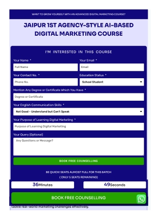 Book Your Free Demo Class – Digital Orix Academy