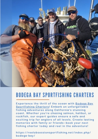 Bodega Bay Sportfishing Charters