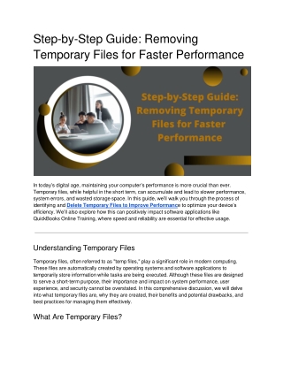Step-by-Step Guide_ Removing Temporary Files for Faster Performance