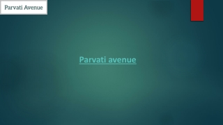 Discover Your Dream Plot at Parvati Avenue – Premium Residential Land for Sale i