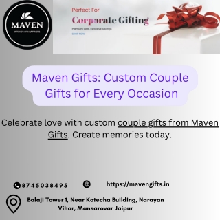 Personalized Gifts for Him - Maven Gifts