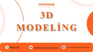 3D modeling