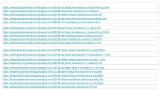 Udhhyog Flange Manufacturer