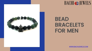 Stylish Bead Bracelets for Men Discover Elegance at Bachi Jewels