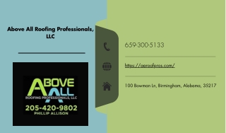 Above All Roofing Professionals, LLC