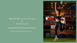 Allied HealthService Provider &  GPs Referrals