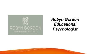 Educational Psychologist In Cape Town South Africa  Robyngordon.co.za