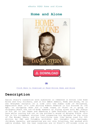 eBooks READ Home and Alone