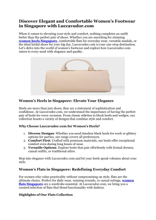 women sandals singapore