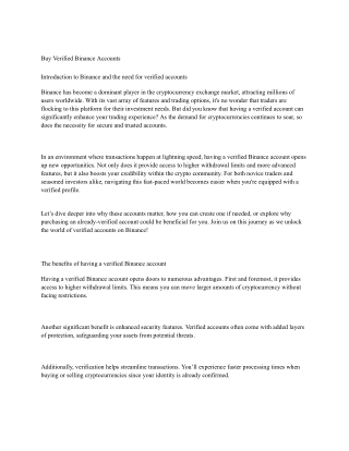 Buy Verified Binance Accounts (5)