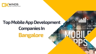 Mobile App Development Company in Bangalore. pdf